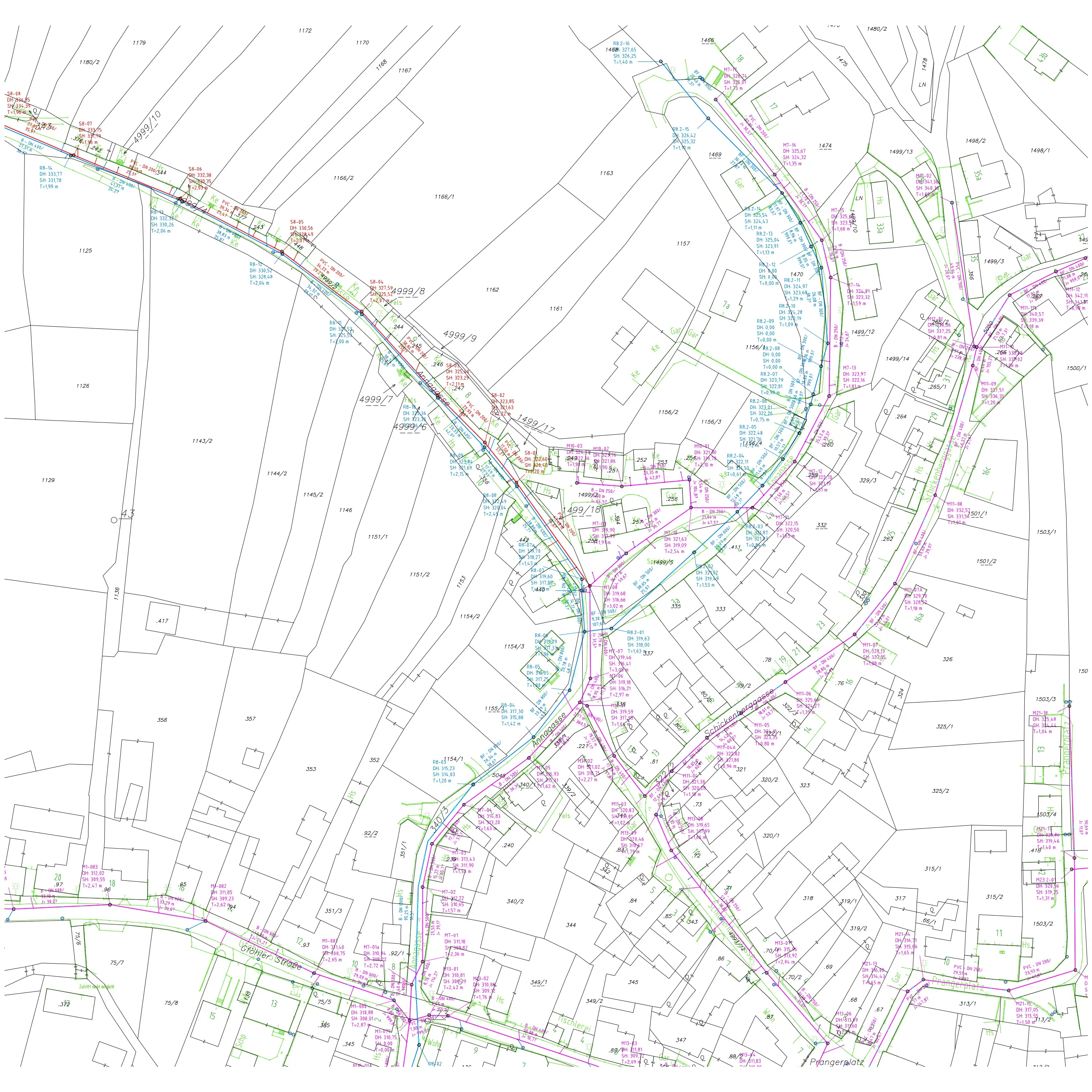 Lageplan DKM Naturstand LIS Model