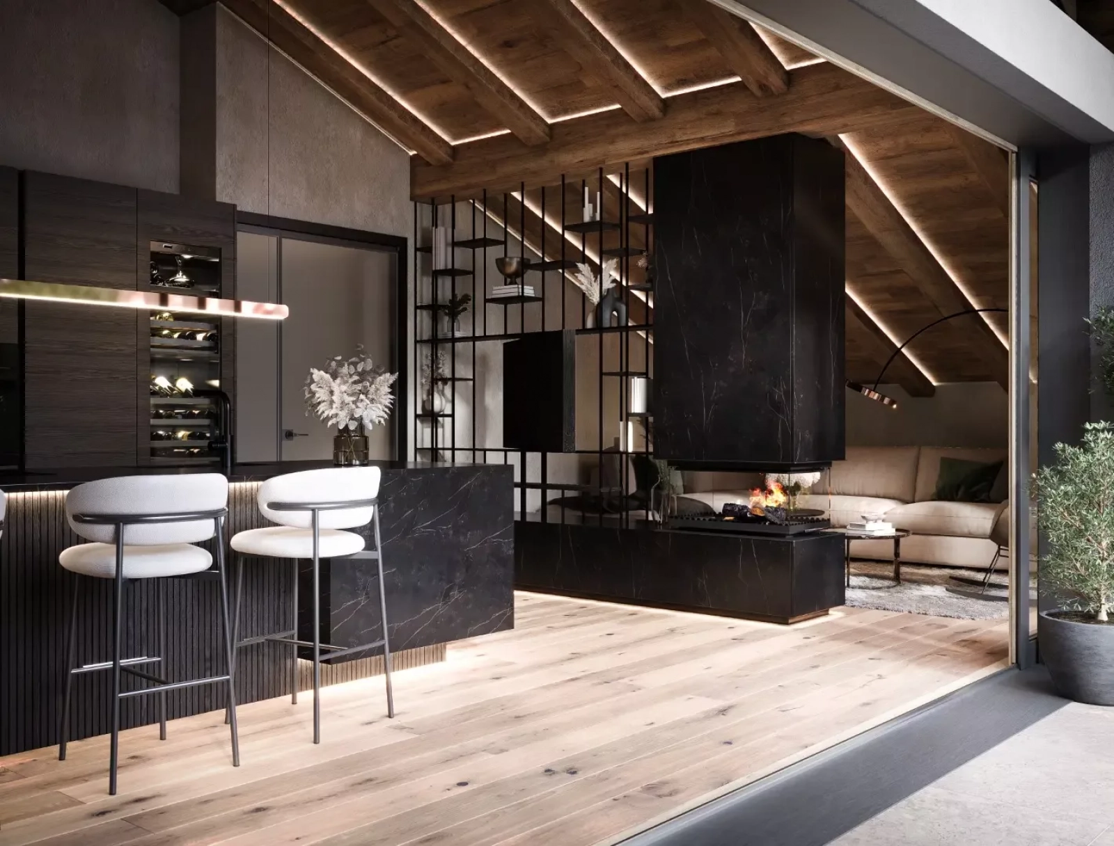 04 Hornweg Penthouse Looking Inside v01