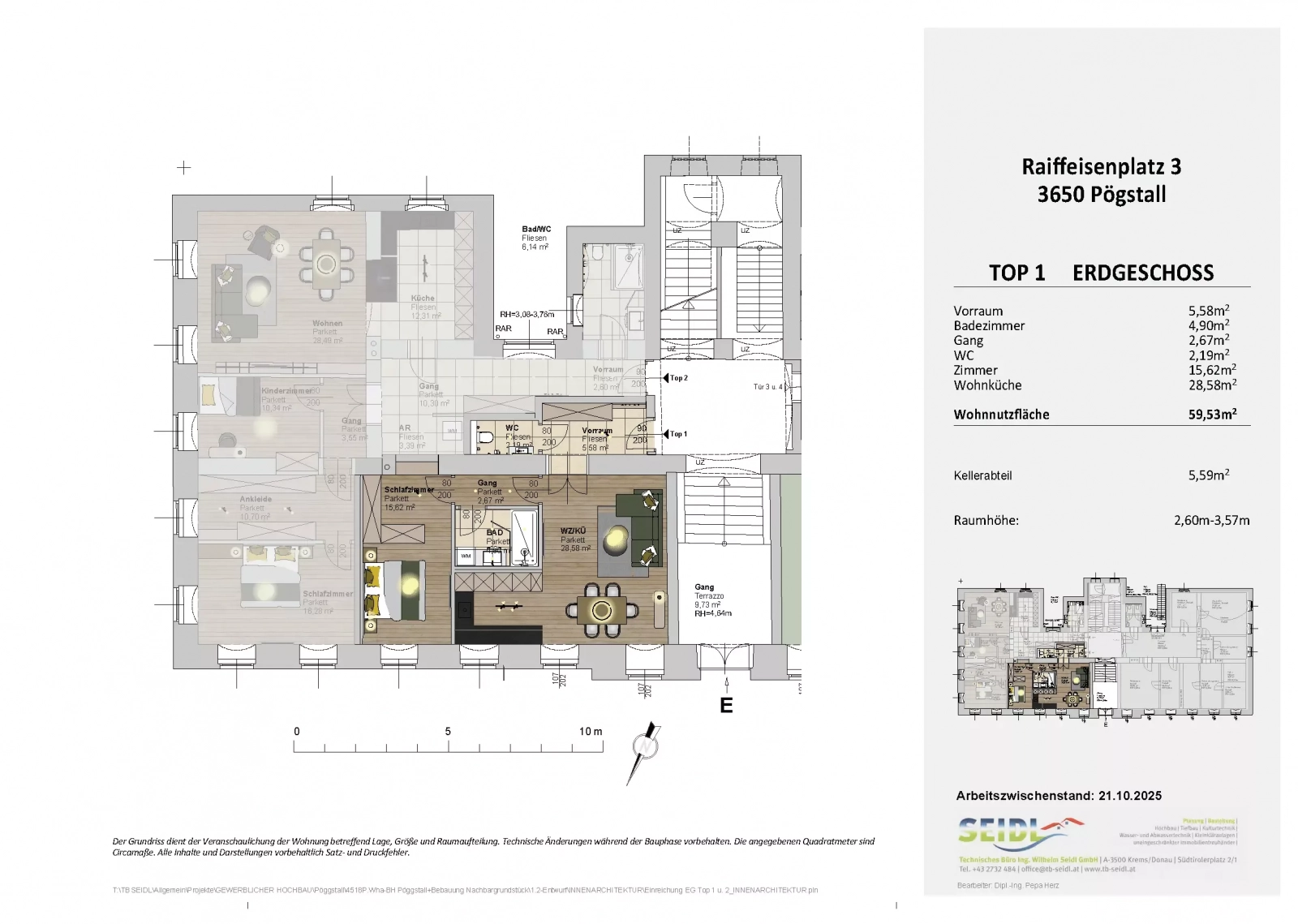 4518 EG Variante 2 Wohnungen Seite 1