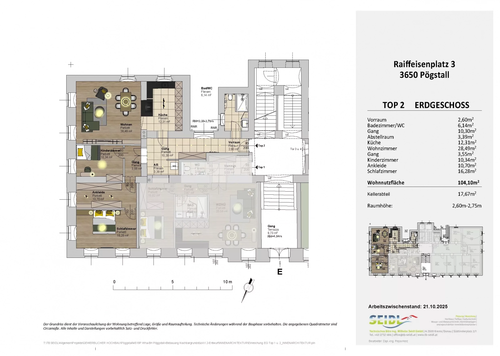 4518 EG Variante 2 Wohnungen Seite 2