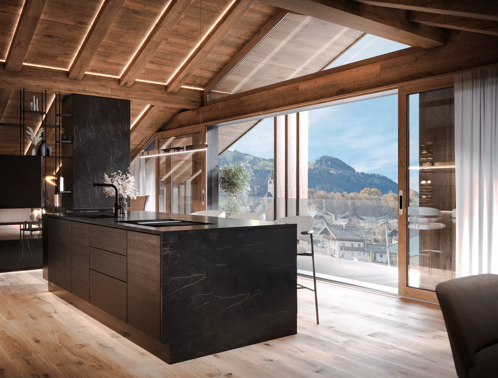 Hornweg Kitchen to Exterior v01